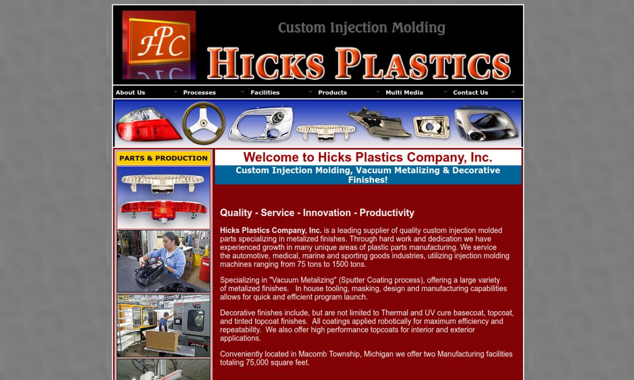 Hicks Plastics Company, Inc.