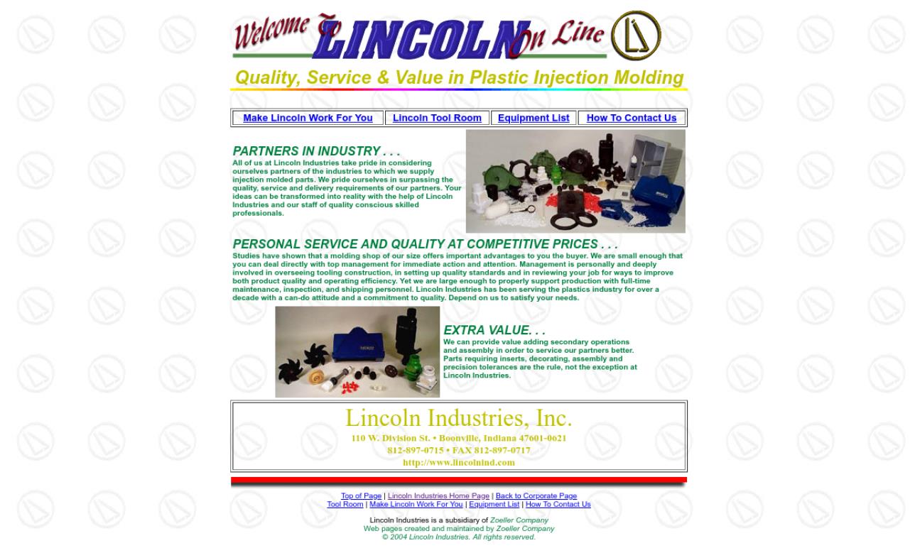 Lincoln Industries, Inc.