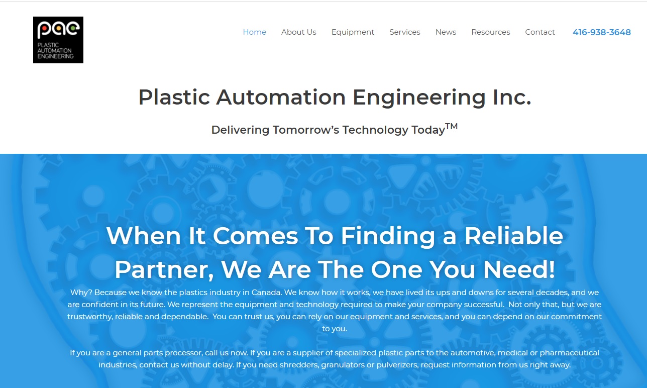 Plastic Automation Engineering Inc.